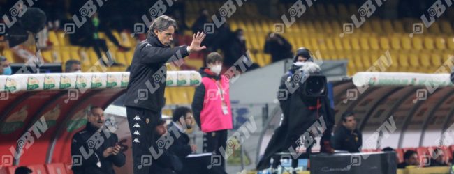 Benevento, Barba salta il prossimo turno. Multa per Inzaghi
