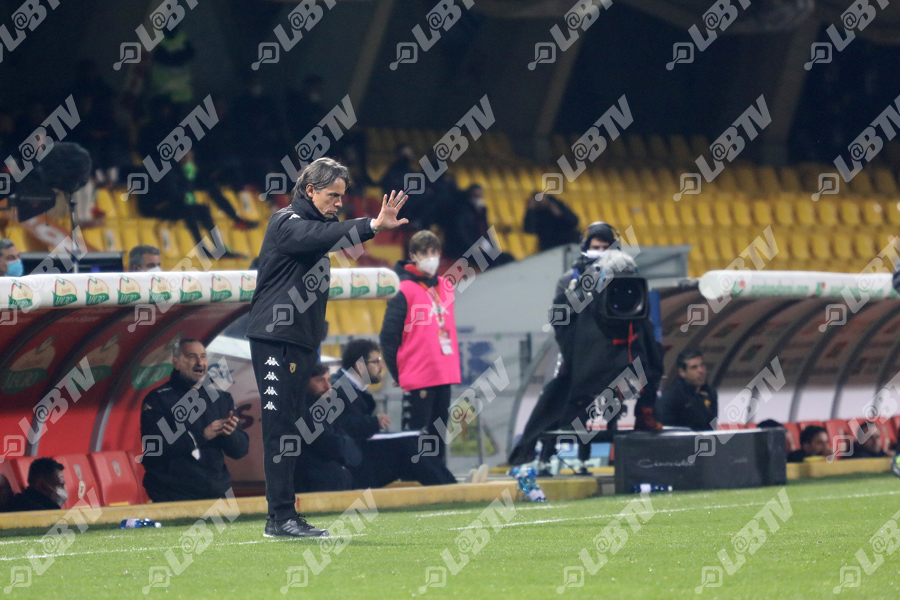 Benevento, Barba salta il prossimo turno. Multa per Inzaghi