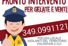 A Calvi è stato attivato il servizio pronto intervento per gelate e venti