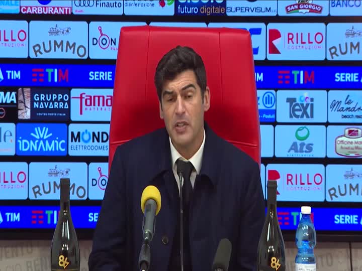 Roma, Fonseca ammette: “Benevento bravo a chiuderci”