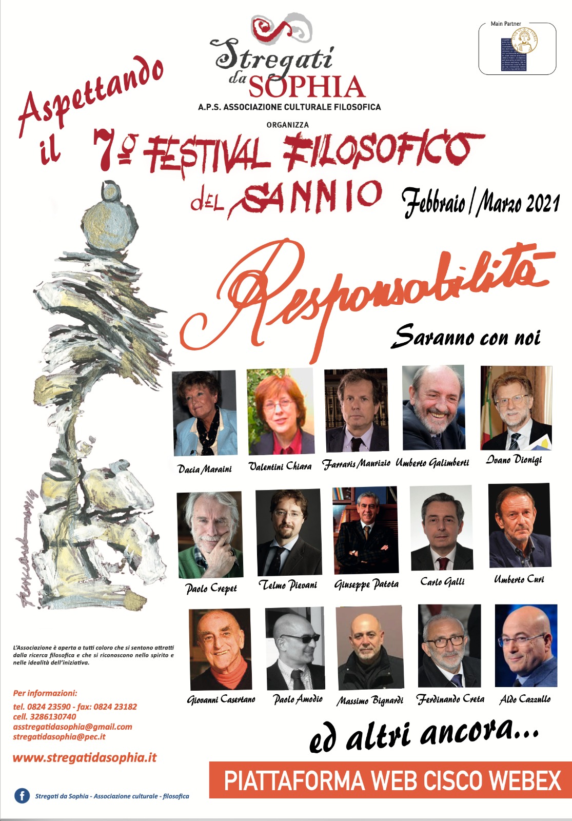 Benevento| Stregati da Sophia, conferenza stampa del 7° Festival Filosofico del Sannio