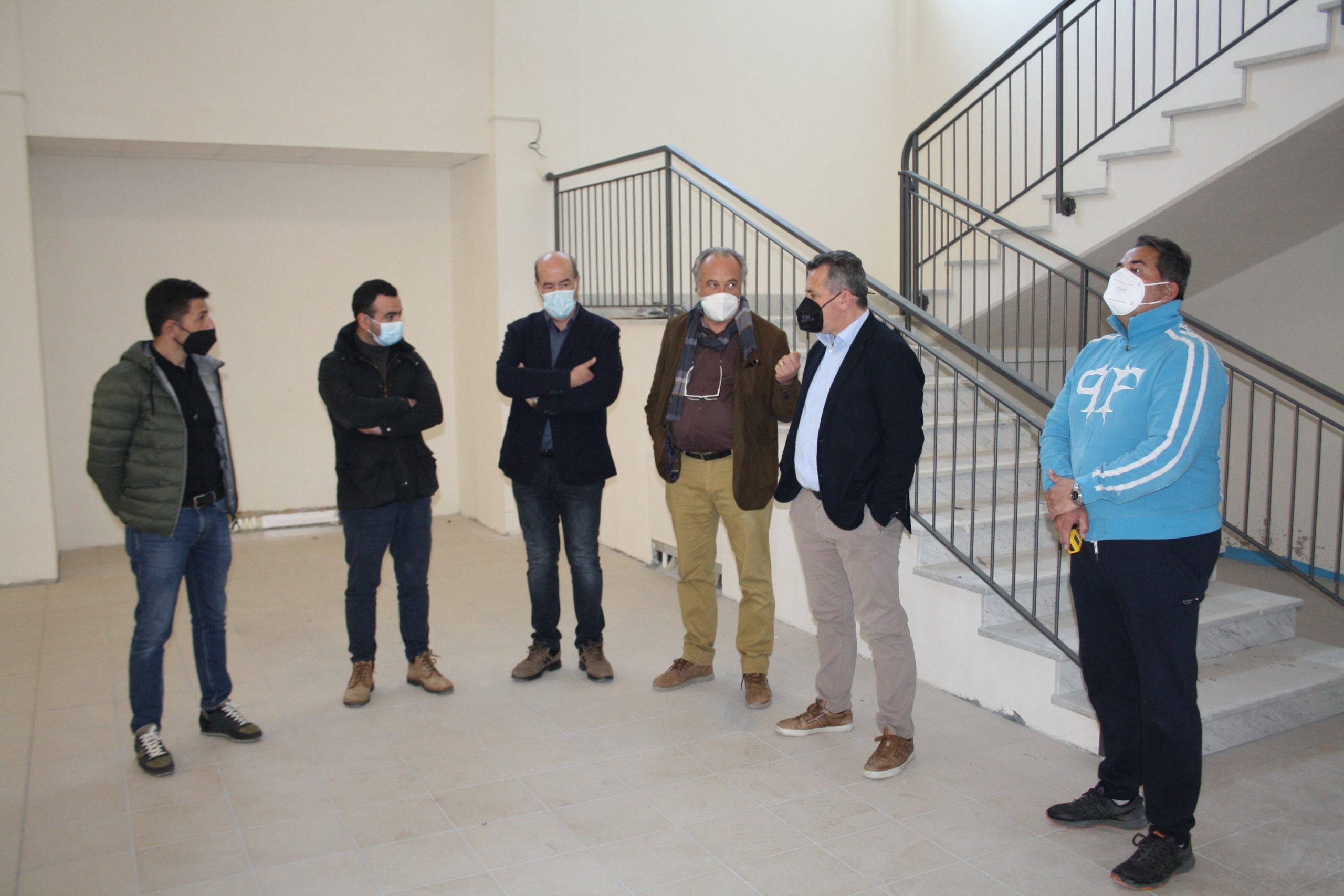 San Marco dei Cavoti| Provincia, sopralluogo all’Istituto ‘Rosario Livatino’