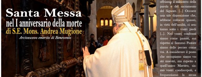 Benevento| Una santa Messa per ricordare il Vescovo Mugione