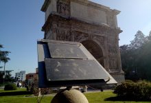 Pics: via ai lavori per la valorizzazione dell’Arco di Traiano, da lunedi’ chiusa via Dei Mulini