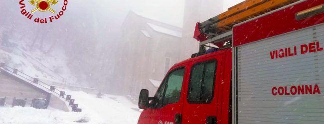 Montevergine| Quattro ragazzi bloccati in auto dalla neve a Campo Maggiore