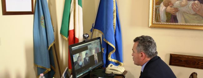 Contratto Istituzionale di Sviluppo, Di Maria incontra ‘online’ Sindaci e Presidenti Comunita’ Montane