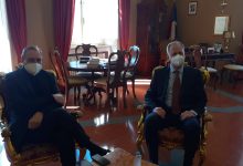 Il nuovo prefetto Torlontano in visita da Mastella