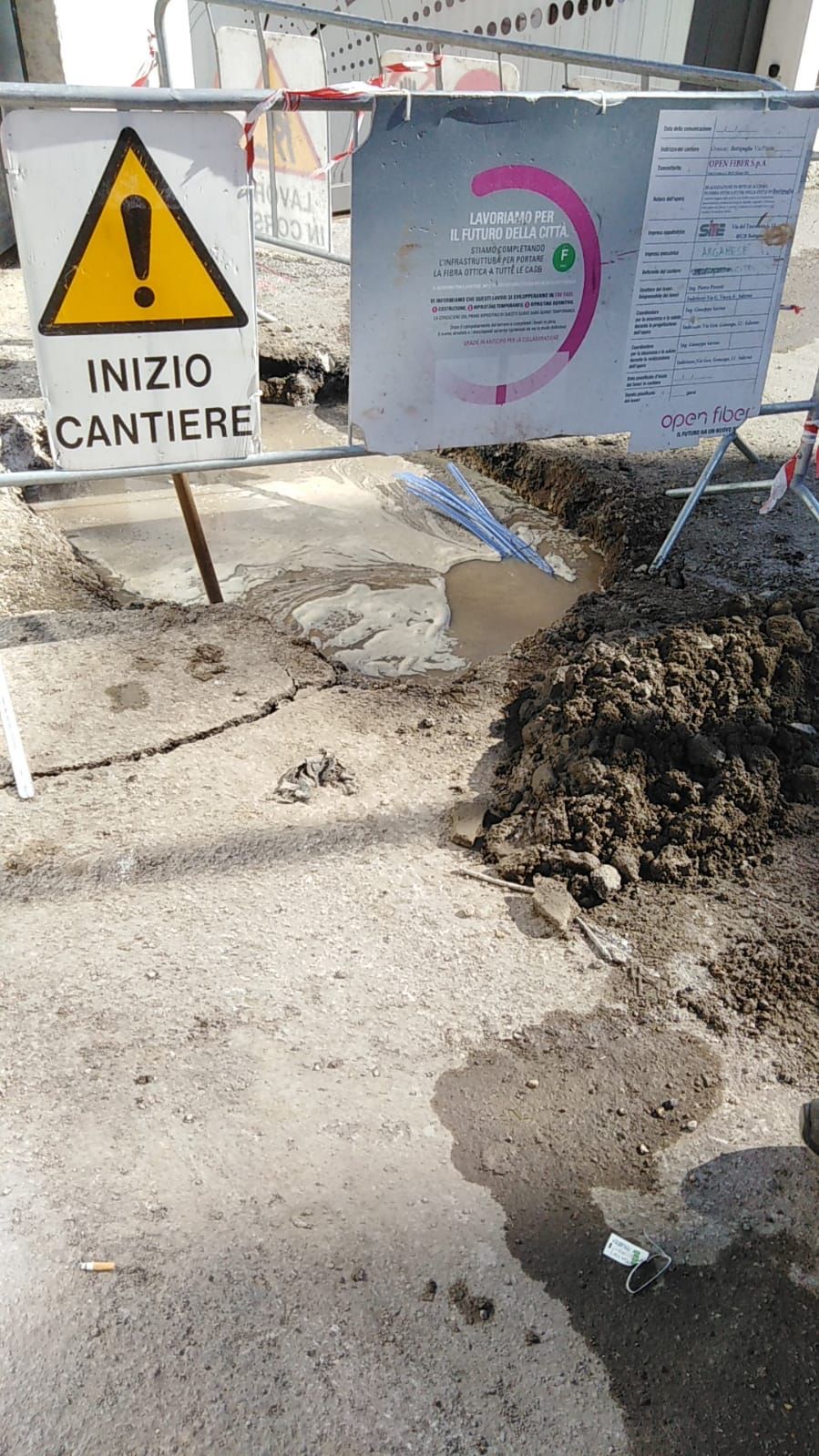 Benevento|Guasto idrico a via san Pasquale, tecnici della Gesesa a lavoro