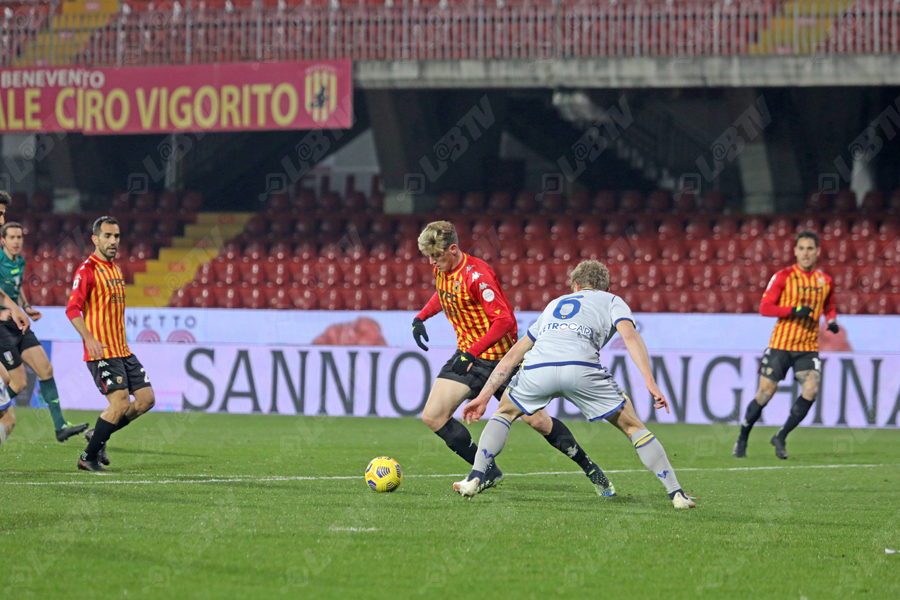 Spezia-Benevento: 1-1. E’ pari al “Picco”. Apre Gaich, risponde Verde