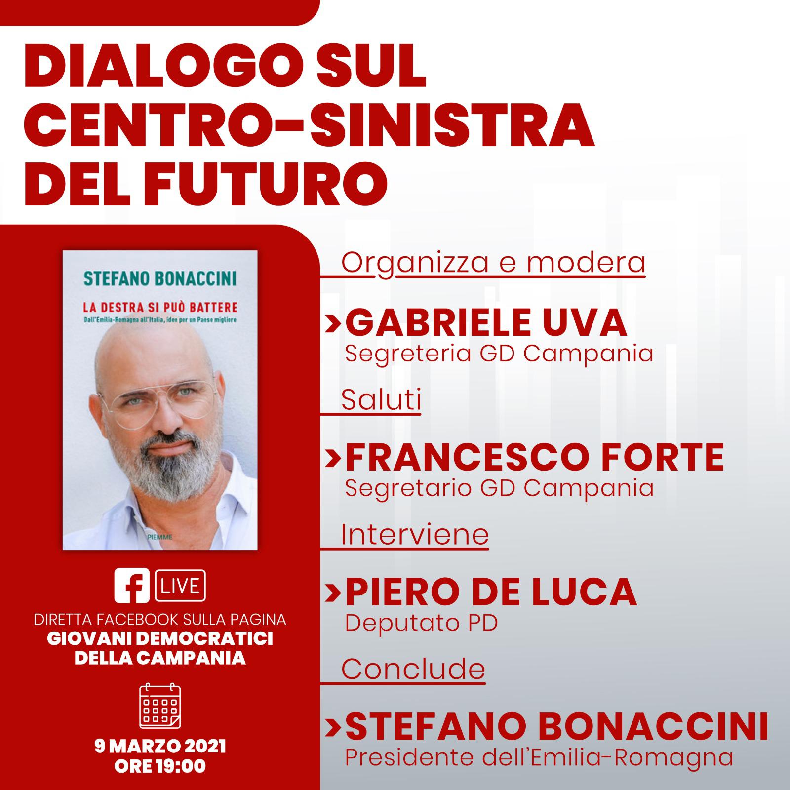 “Dialogo sul centro-sinistra del futuro”, confronto online con i Giovani Democratici della Campania