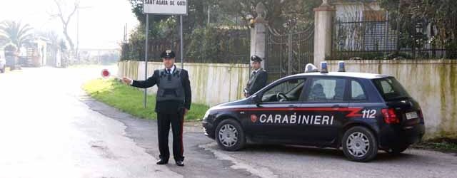 Sant’Agata de’ Goti| Viaggiavano a bordo di un’auto con 100 grammi di marijuana, i Carabinieri arrestano pusher