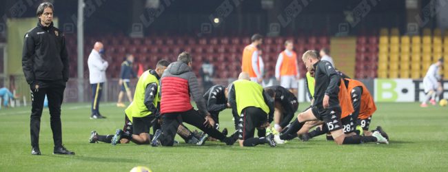 Benevento, giallorossi in partenza per Bergamo