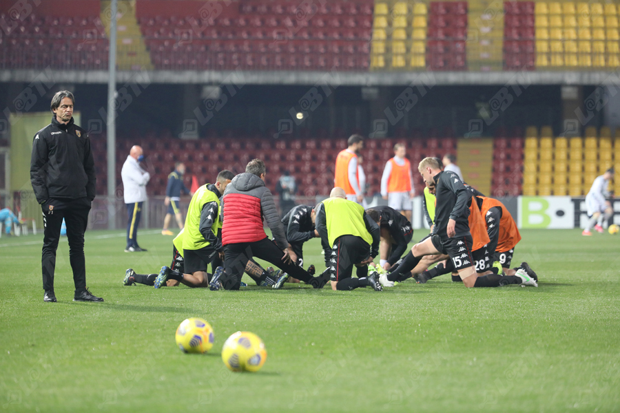 Benevento, giallorossi in partenza per Bergamo
