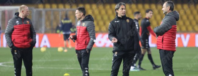 Benevento, Inzaghi: “Spero di riabbracciare Simone. Il modulo non conta, serve il giusto atteggiamento”