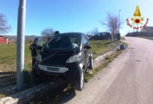 Pratola Serra| Incidente in via Ventole: un’auto finisce fuoristrada e l’altra si ribalta. Conducenti trasportati al “Moscati”