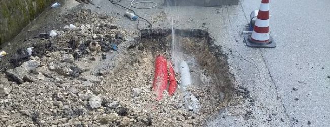 Benevento| Gesesa: nel pomeriggio di oggi interruzione idrica per un guasto improvviso in via Mattei