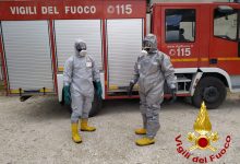 Ariano| Vigili del fuoco ripristinano collegamento telefonico a coppia di anziani positivi al Covid, l’elogio del prefetto