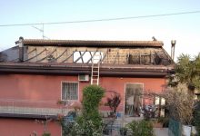 Campoli del Monte Taburno, a fuoco il tetto di una casa. Nessun ferito