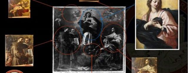 Sei parti di un dipinto tagliato restituite dai Carabinieri per la Tutela del Patrimonio Culturale al Comune di Montesarchio