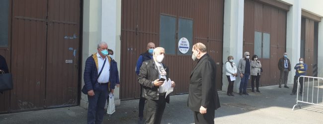Mastella visita i centri vaccinali. L’appello: “Non abbiate timore”