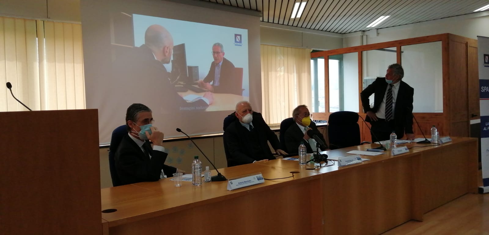 Benevento, il Presidente De Luca inaugura lo Sportello Lavoro di Confidustria