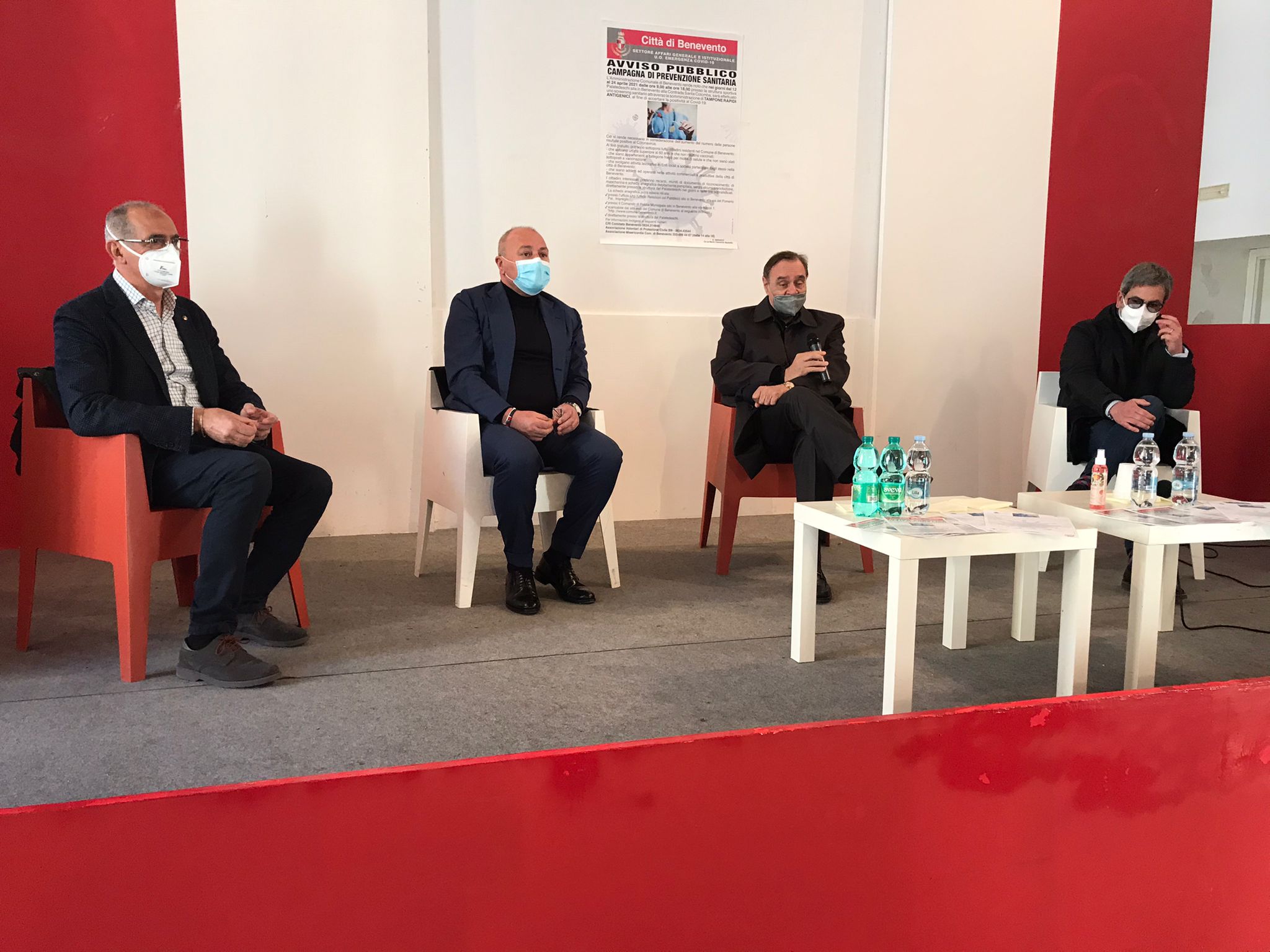 Screening, lunedi il via al Palatedeschi. Mastella: altre iniziative nei prossimi mesi