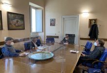 Benevento|Fernando Errico ha incontrato i segretari delle tre sigle sindacali Luciano Valle (Cgil), Fernando Vecchione (Cisl) e Giovanni De Luca (Uil)