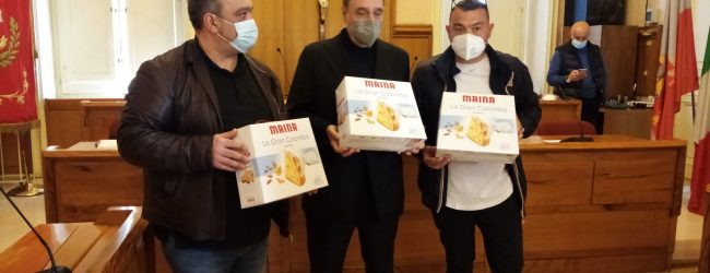 Pasqua: Colombe e mascherine per la citta’ di Benevento