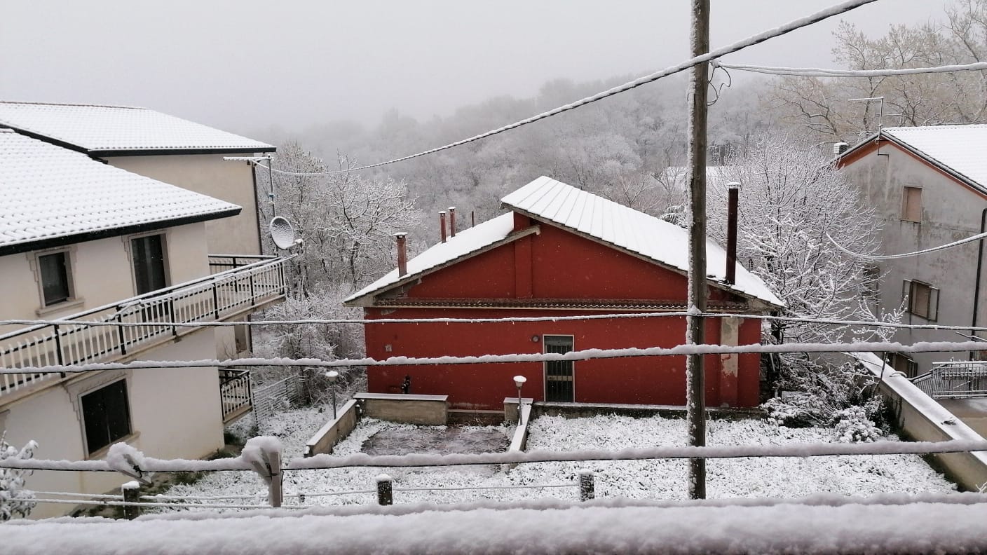 Ad Aprile ritorna la neve nel Sannio e in Irpinia..ma non e’ la prima volta
