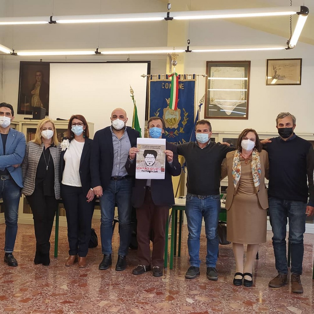 Montella| Il Consiglio comunale conferisce la cittadinanza onoraria a Patrick Zaki