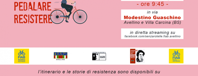 Avellino| “Resistere Pedalare Resistere”: il 25 aprile tutti in bici con Fiab, Anpi e Centro “Guido Dorso”