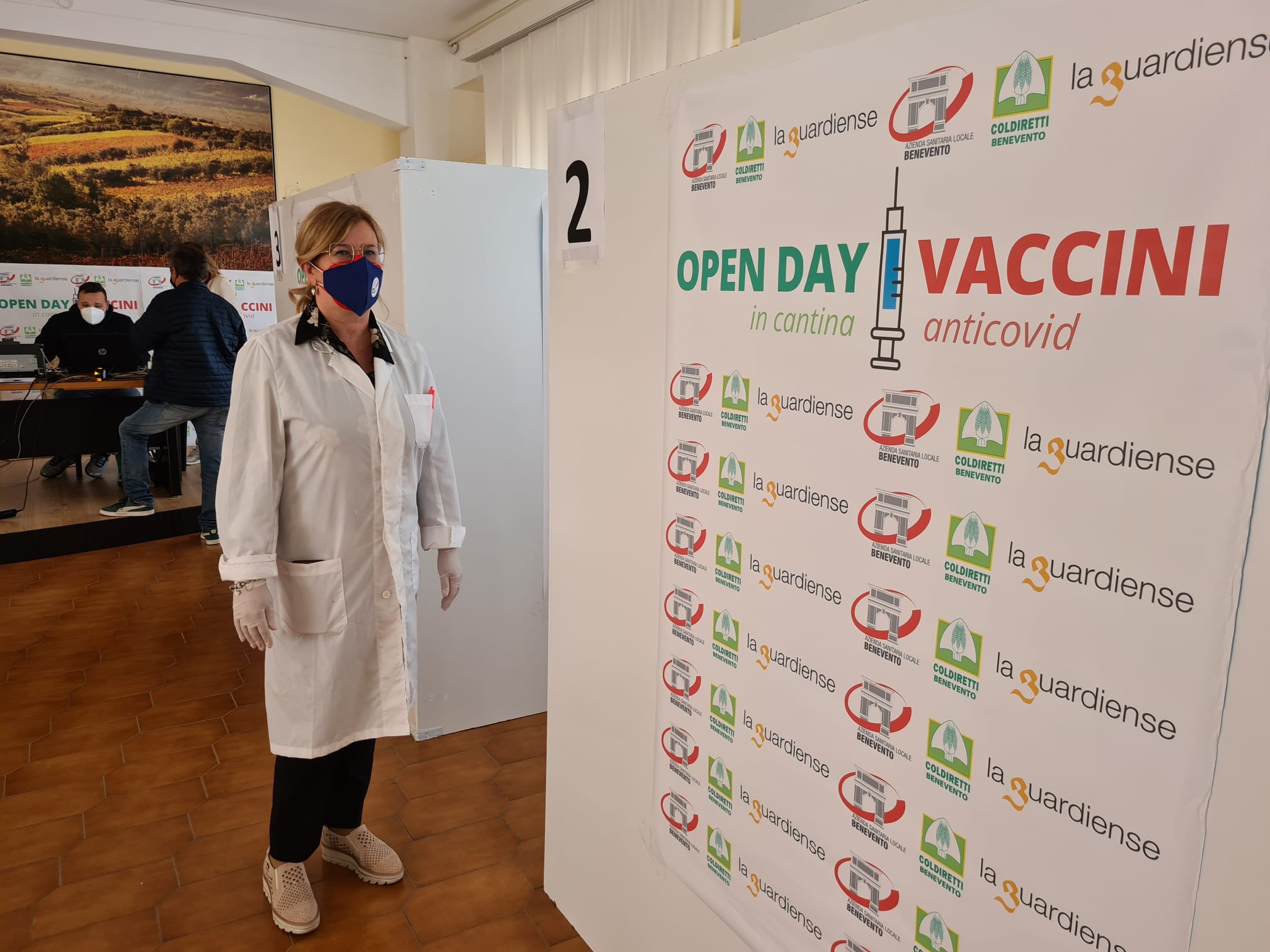 Vaccini, domenica i richiami nelle cantine di Solopaca e La Guardiense