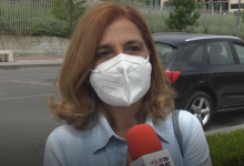 Amina con Perifano, sponda Basile