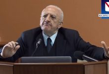 Vaccini, De Luca: aprire a 40enni? Qui ancora mancano dosi