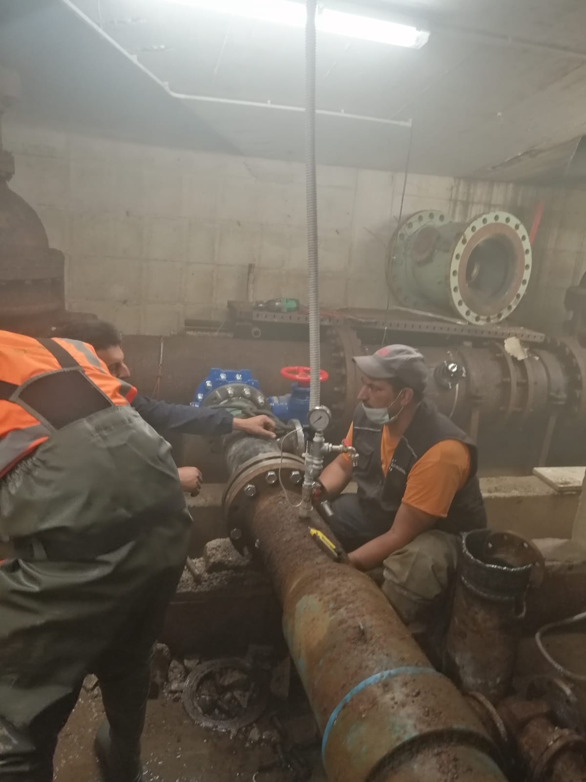 Gesesa, aggiornamento sui lavori di oggi sulla condotta idrica