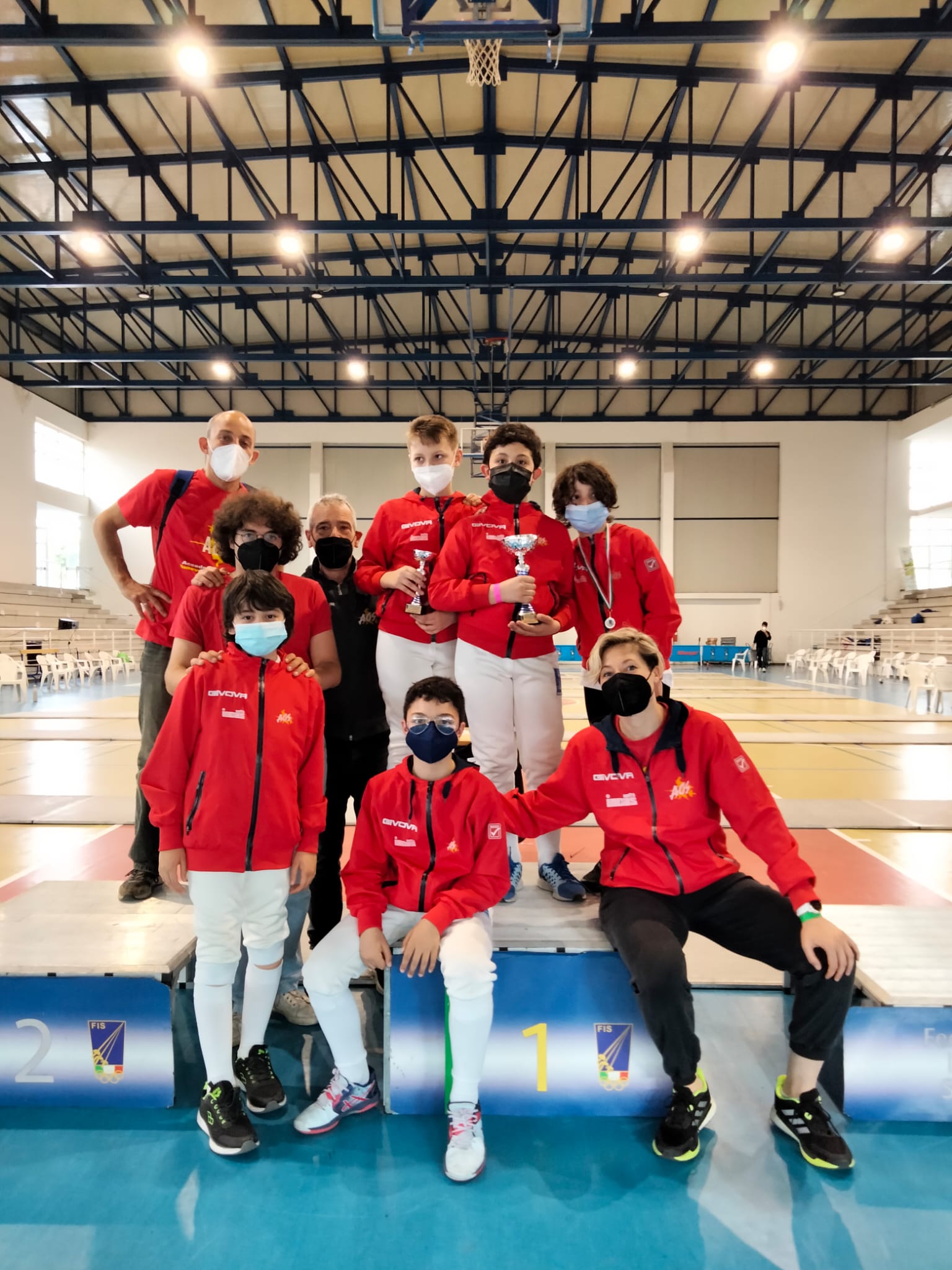 Scherma| Weekend ricco di successi per l’Accademia Olimpica Beneventana “Maestro Antonio Furno”