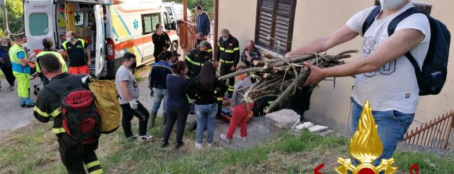 Atripala| Ritrovata la donna scomparsa ieri, faceva una fascina di legna