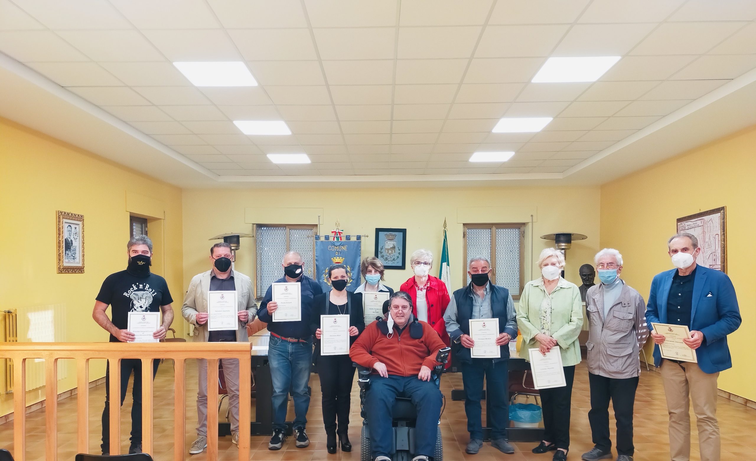 Ponte: attestati di Benemerenza a chi ha adottato il verde pubblico