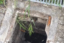 Pozzetti scoperti e rotti in via Iandoli, la denuncia di Samuel