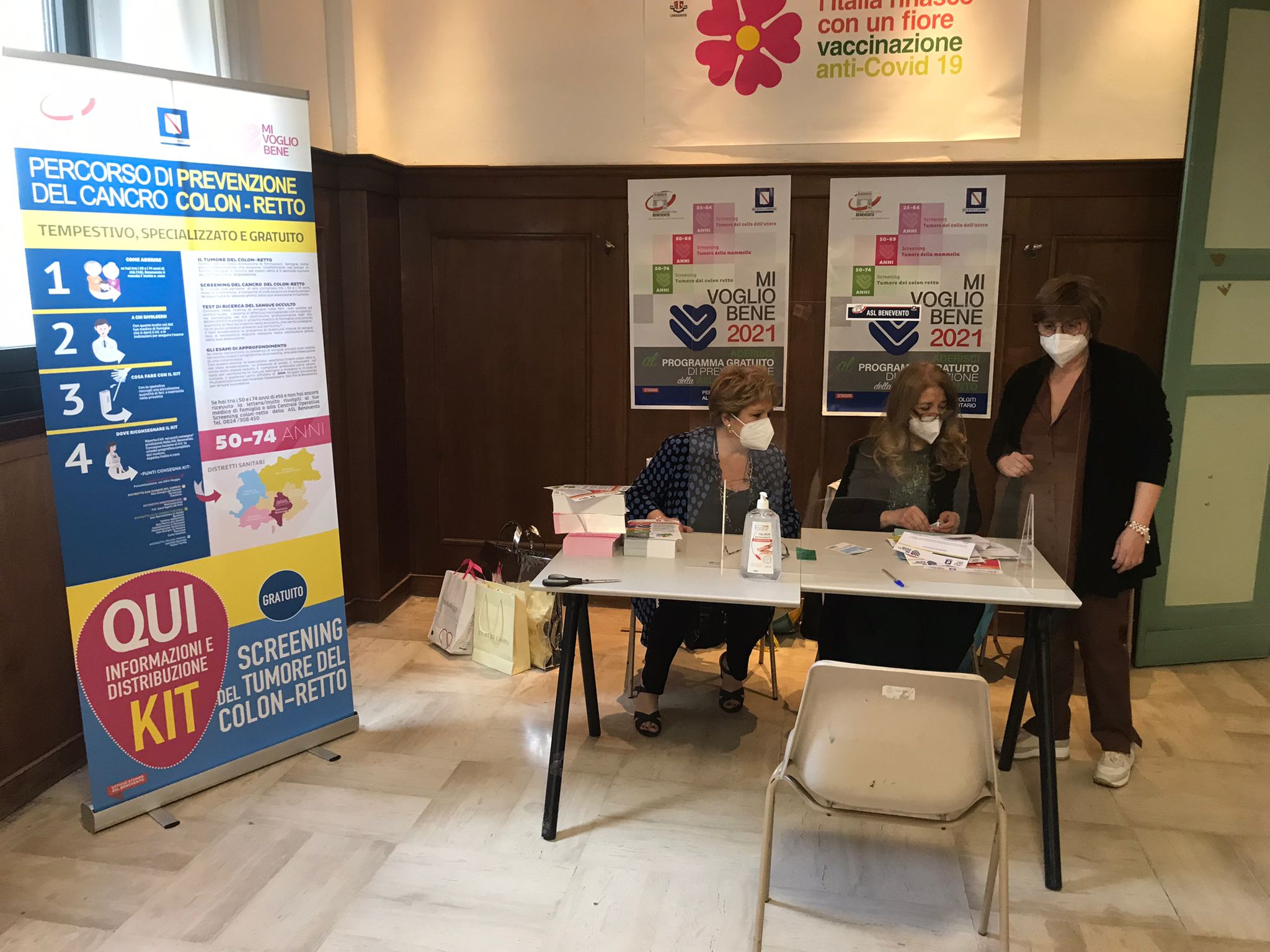 L’ASL Benevento riprende gli screening oncologici: negli hub vaccinali una postazione dedicata