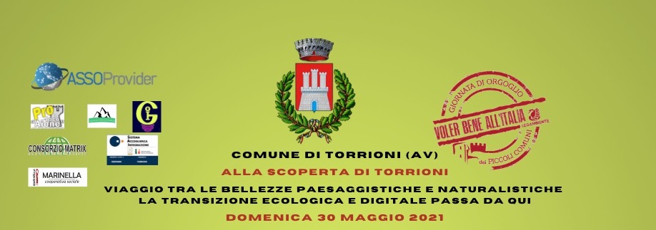 Il Comune di Torrioni aderisce a “Voler bene all’Italia”. Il 30 Maggio l’iniziativa nel piccolo centro irpino