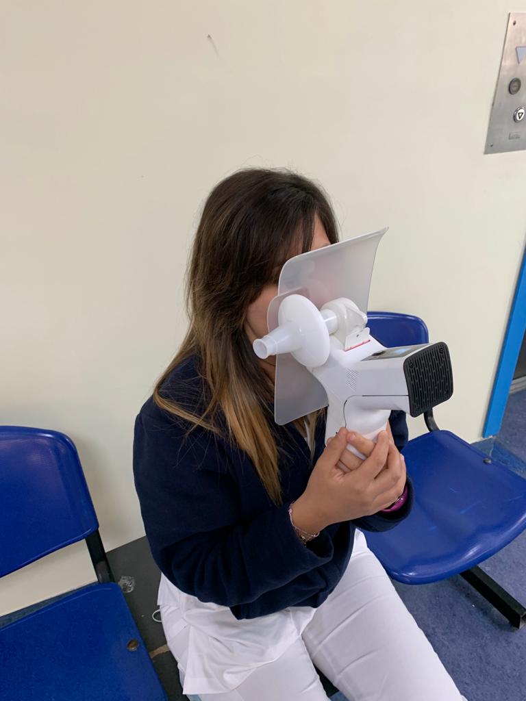 Telese Terme| Un nuovo dispositivo trova il Covid.. nel respiro