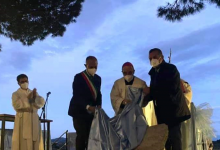 Il Presidente della Provincia Di Maria alla posa della prima pietra dell’oratorio di Paduli