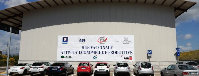 Benevento| Hub vaccinale di Ponte Valentino, oggi la conclusione delle attività
