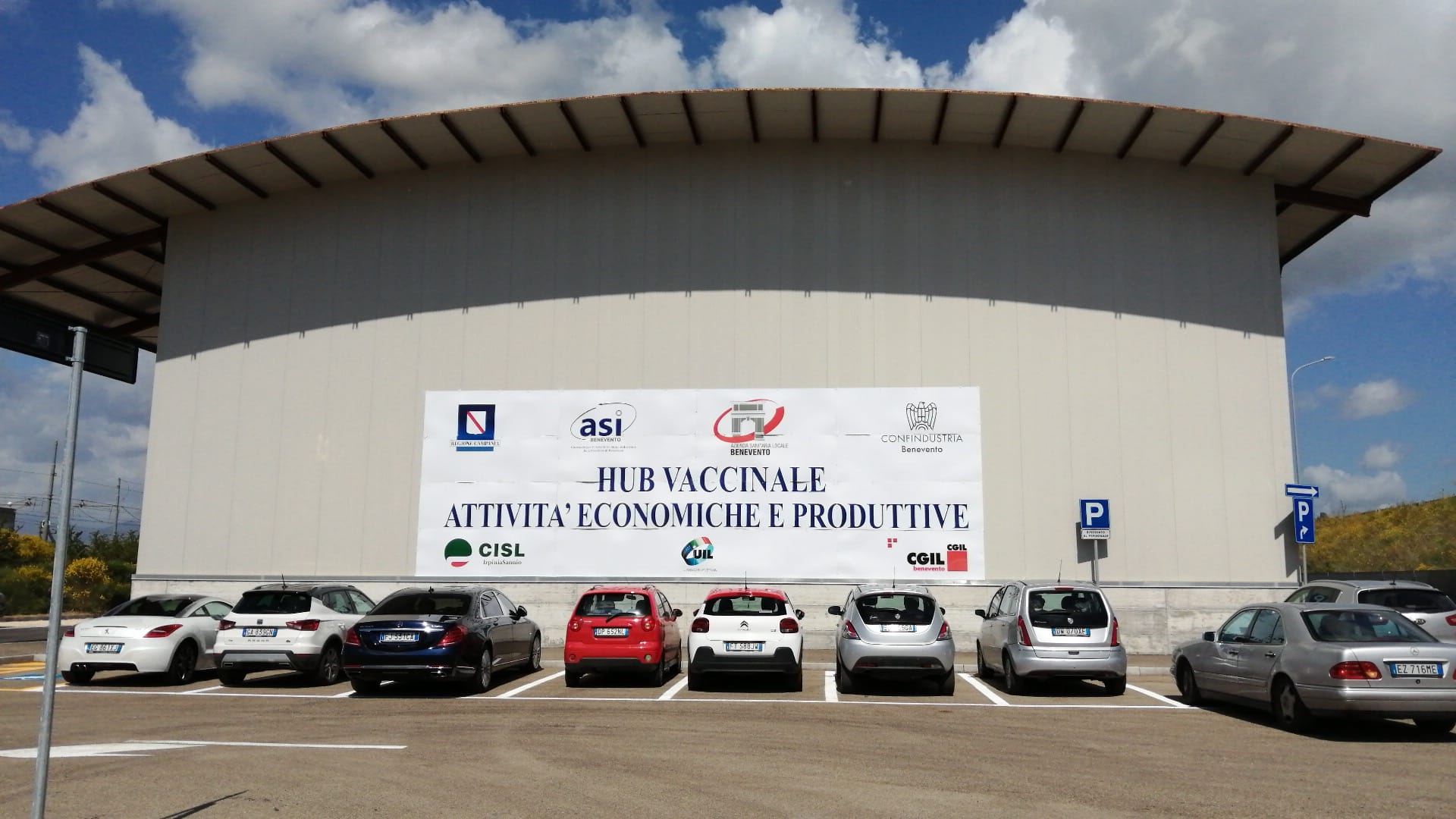 Benevento| Hub vaccinale di Ponte Valentino, oggi la conclusione delle attività