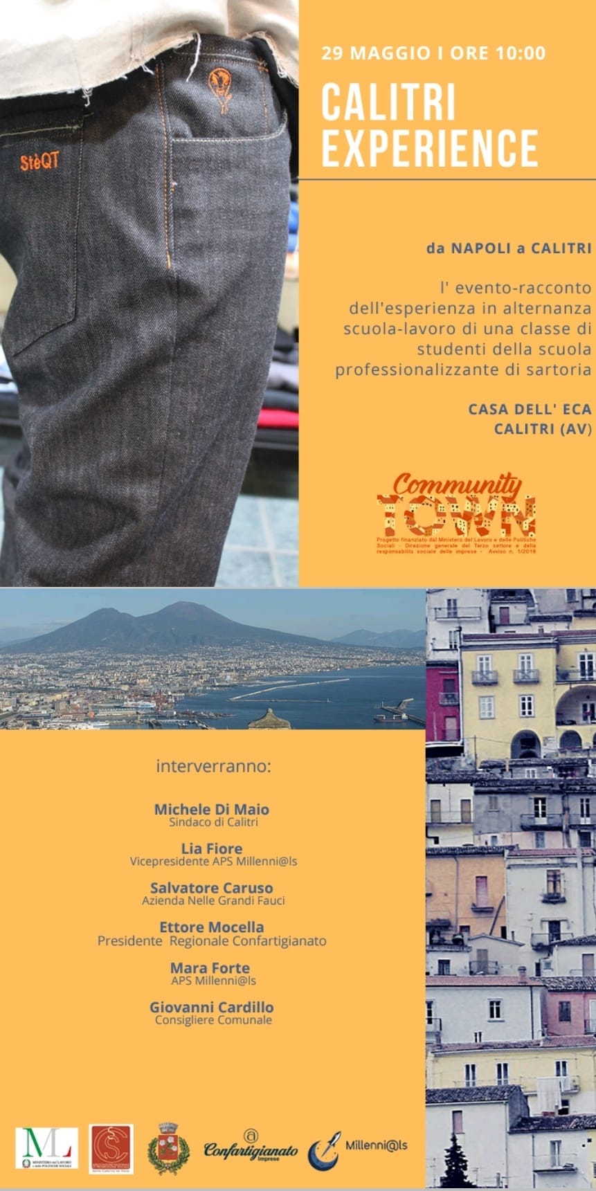 Calitri| Alternanza scuola-lavoro, l’esperienza degli allievi dell’Iefp alla Sartoria Artigianale