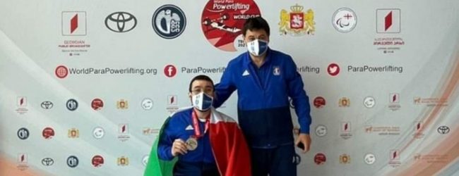 Montecalvo| Giochi paralimpici, Peppe Colantuoni argento alla World Cup di Tbilisi nel sollevamento pesi