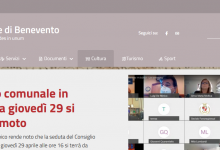 Nuovo sito per il comune di Benevento