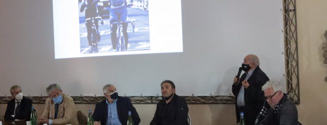 Giro d’Italia nel Sannio, ieri a Guardia Sanframondi il convegno con l’ex corridore Claudio Chiappucci