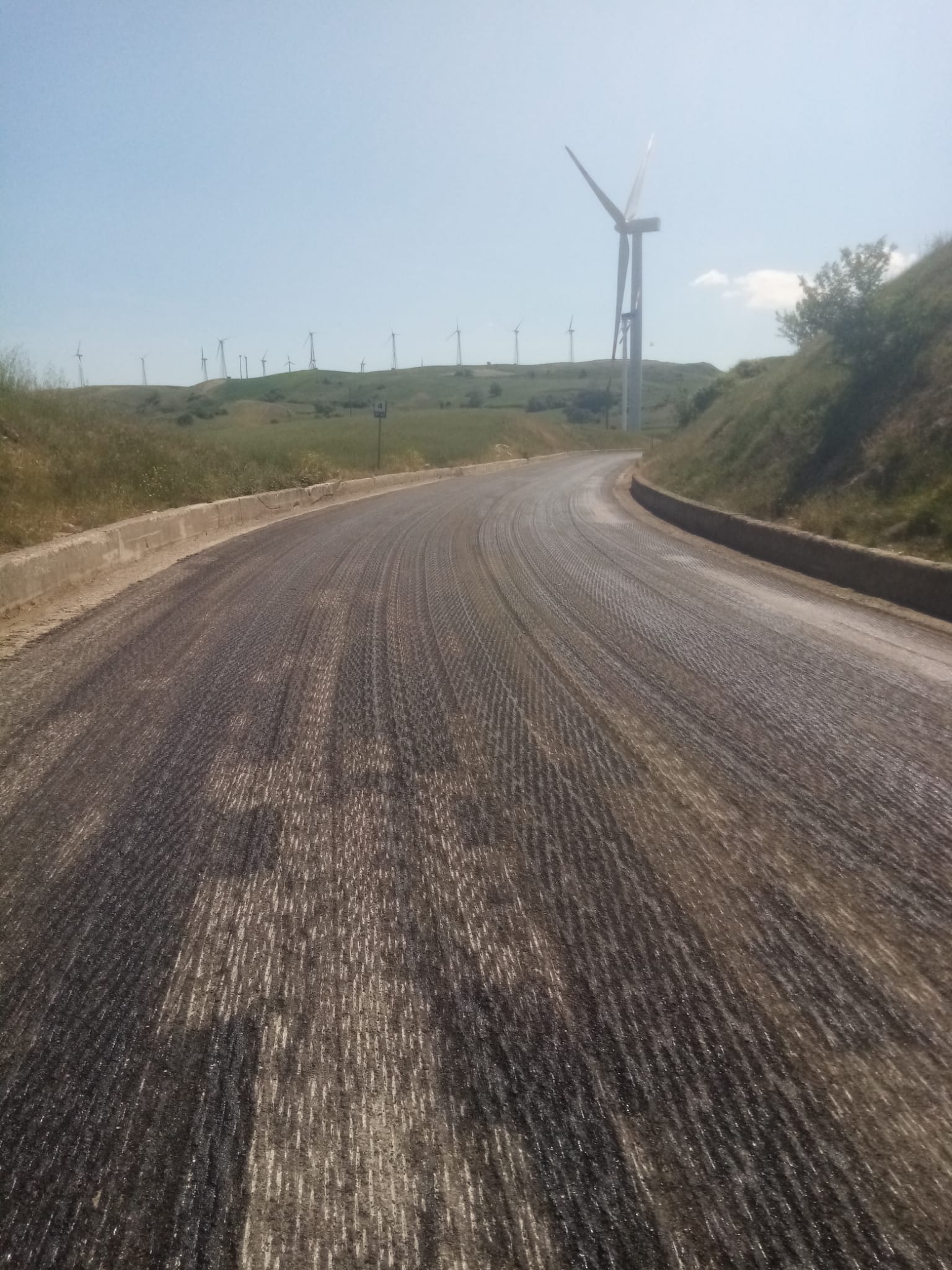 Fortore, sopralluogo del presidente  Di Maria sulle strade provinciali 45 e 50